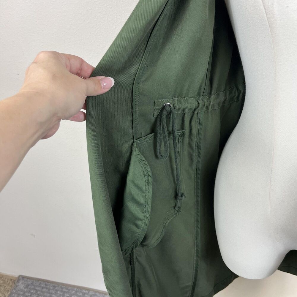 Cupcakes And Cashmere Vest Womens XS Green Open Front Capsule Casual - Picture 4 of 9